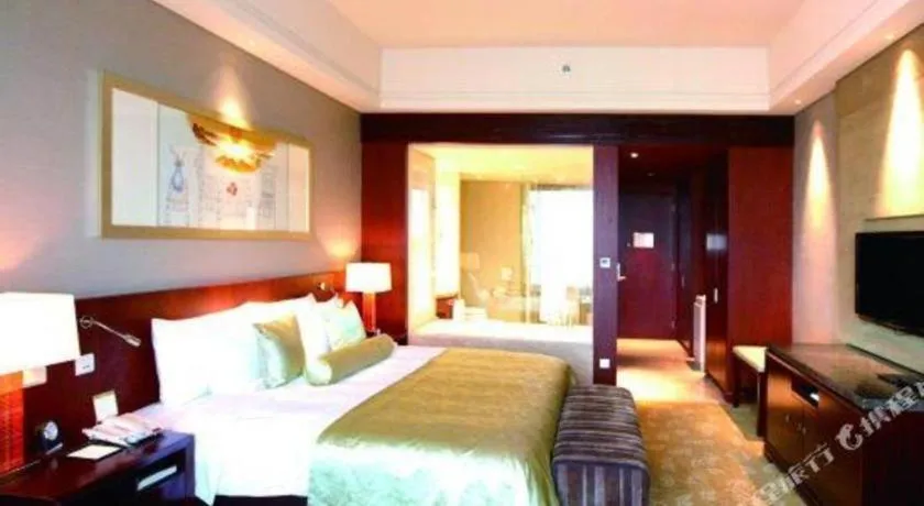 Bed in Quanzhou Guest House Hotel
