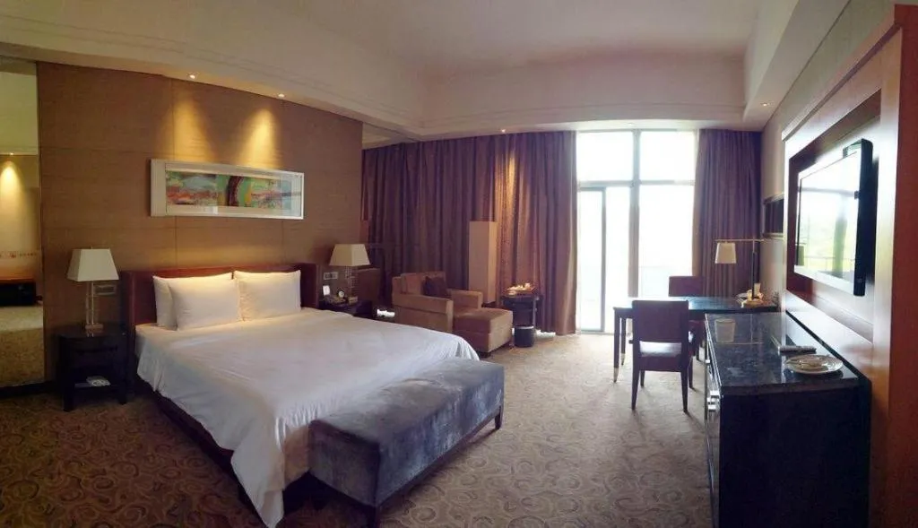 Bed in Quanzhou Guest House Hotel