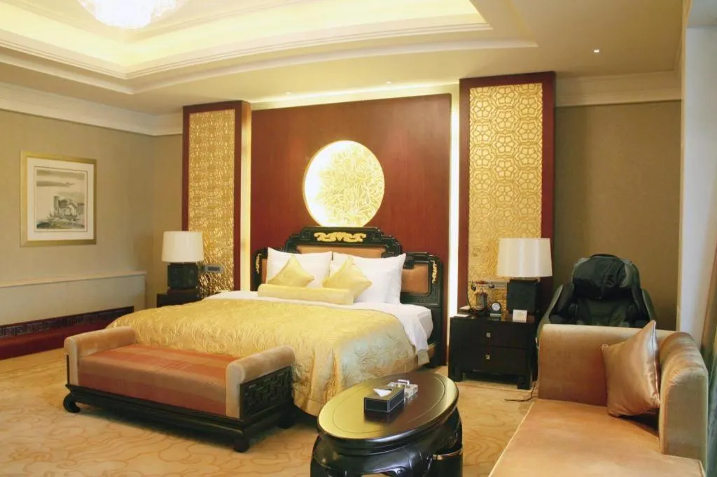 Bed in Quanzhou Guest House Hotel