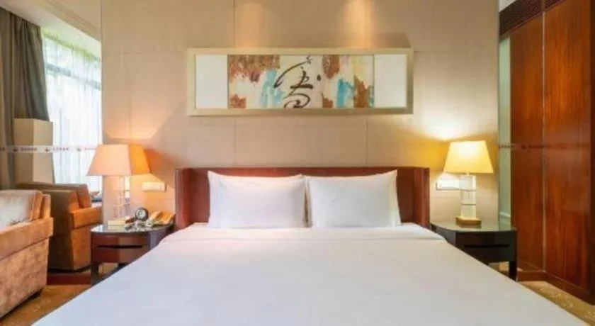 Bed in Quanzhou Guest House Hotel