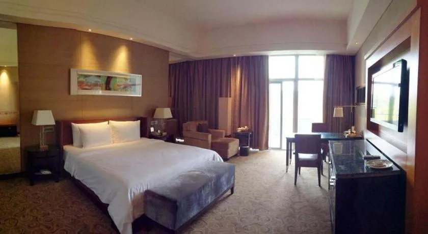 Bed in Quanzhou Guest House Hotel