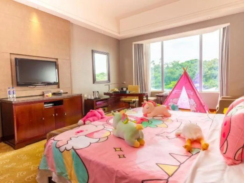Bed in Quanzhou Guest House Hotel