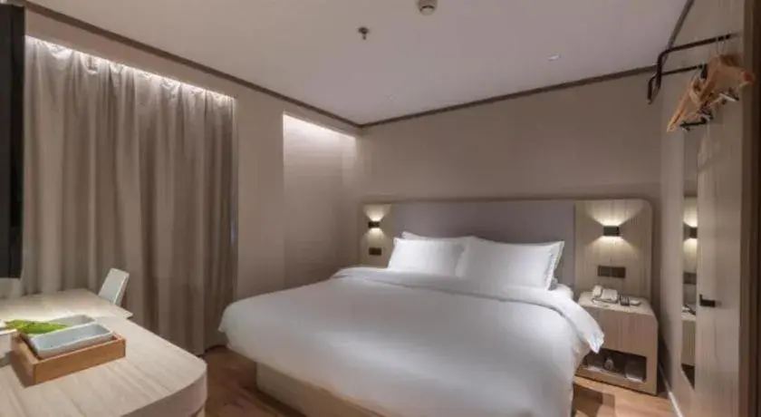 Bed in Hanting Hotel Xiamen Municipal Government Bed in Hanting Hotel Xiamen Municipal Government