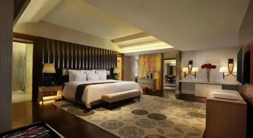 Bed in Hotel Tentrem Yogyakarta Bed in Hotel Tentrem Yogyakarta