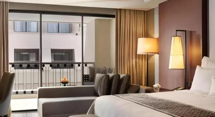 Bed in Hotel Tentrem Yogyakarta Bed in Hotel Tentrem Yogyakarta