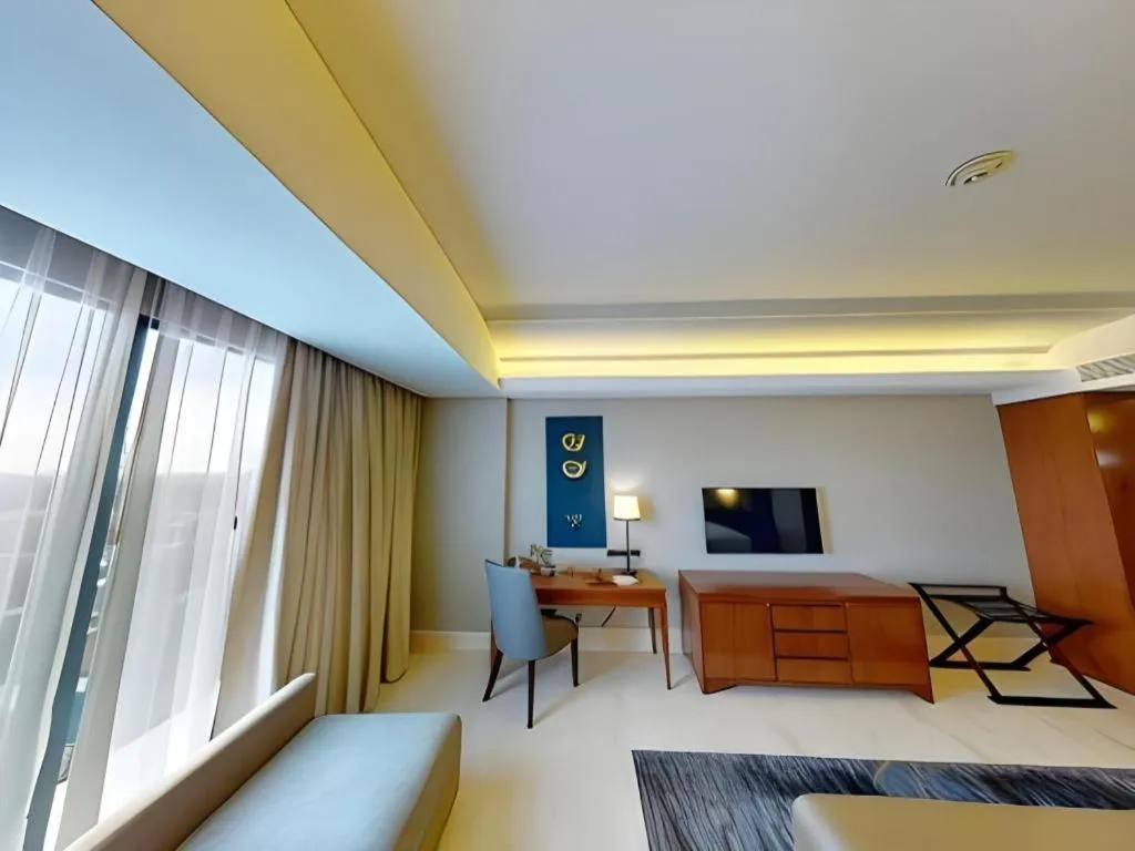 Bed in Hotel Tentrem Yogyakarta