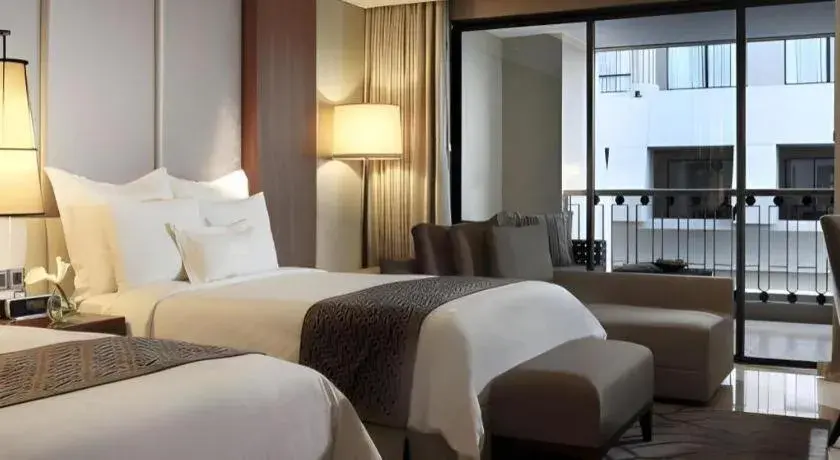 Bed in Hotel Tentrem Yogyakarta Bed in Hotel Tentrem Yogyakarta