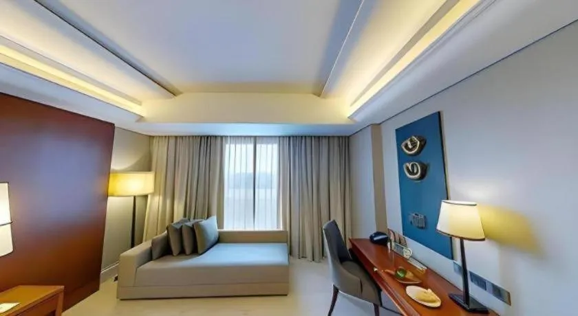 Bed in Hotel Tentrem Yogyakarta