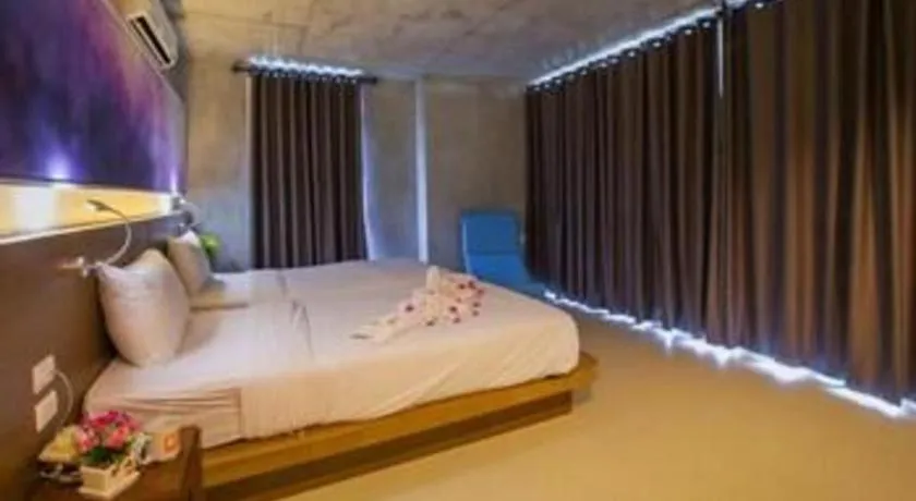 Bed in B2 Sea View Pattaya Boutique & Budget Hotel