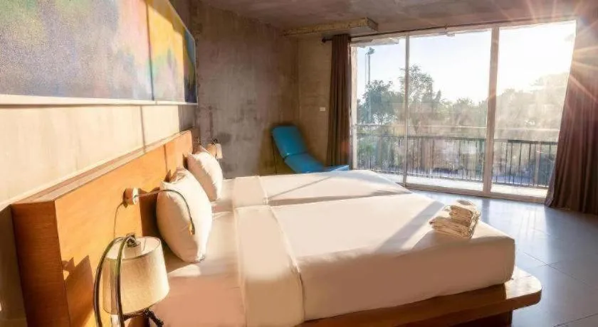 Bed in B2 Sea View Pattaya Boutique & Budget Hotel