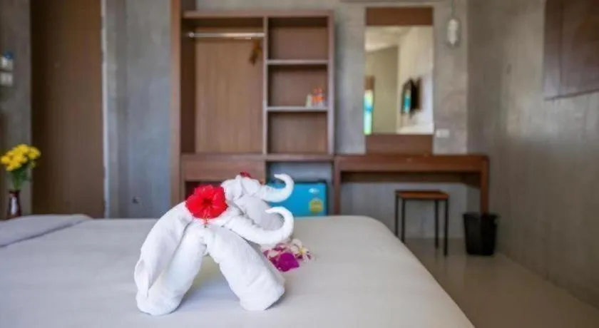 Bed in B2 Sea View Pattaya Boutique & Budget Hotel