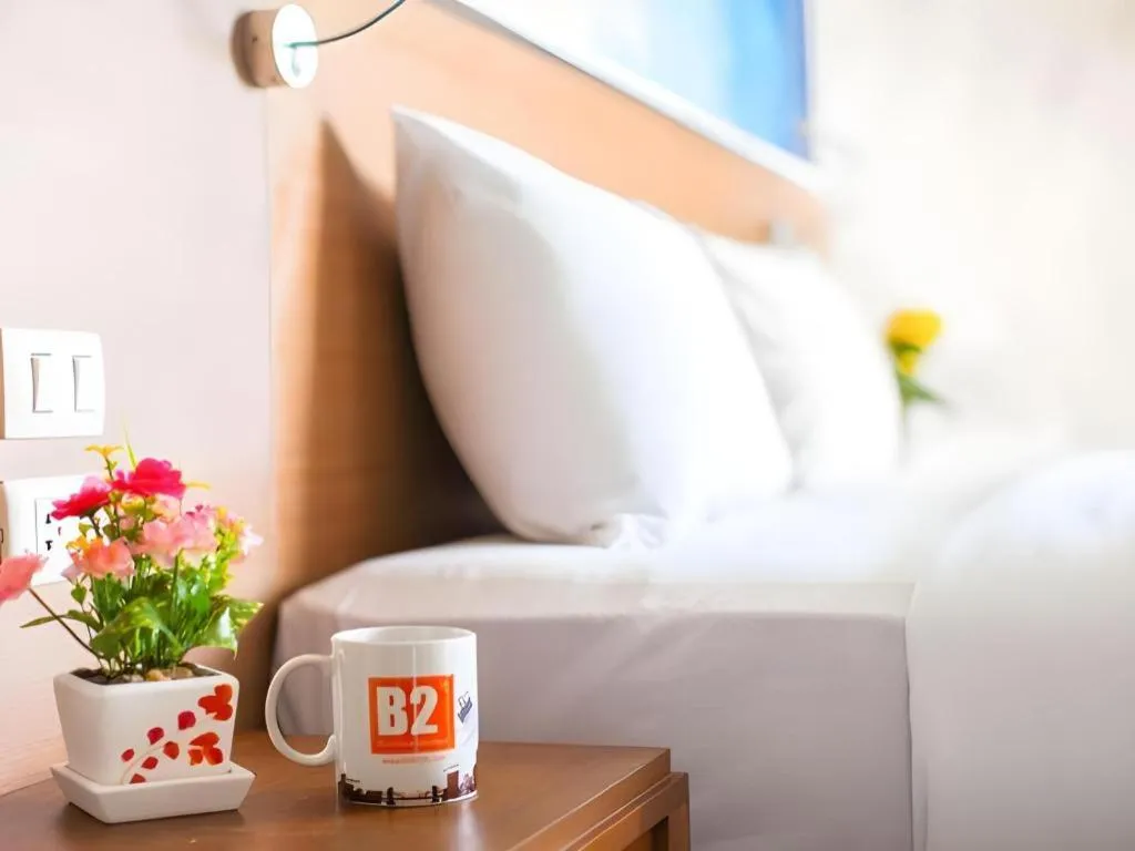 Bed in B2 Sea View Pattaya Boutique & Budget Hotel