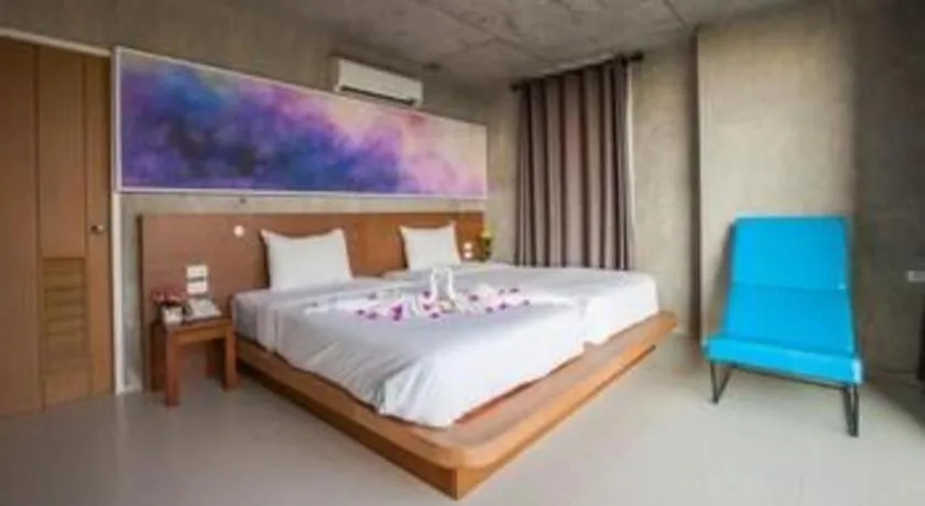 Bed in B2 Sea View Pattaya Boutique & Budget Hotel