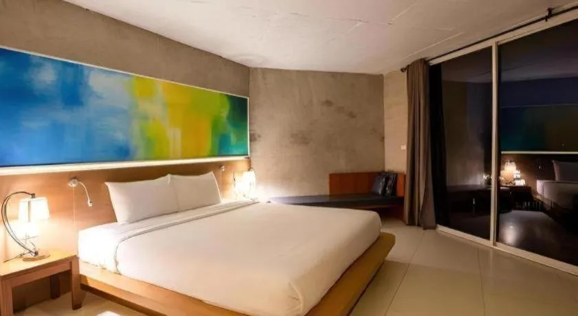 Bed in B2 Sea View Pattaya Boutique & Budget Hotel