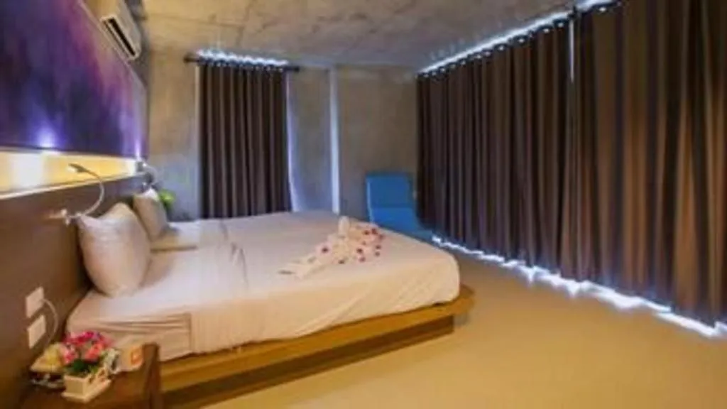 Bed in B2 Sea View Pattaya Boutique & Budget Hotel