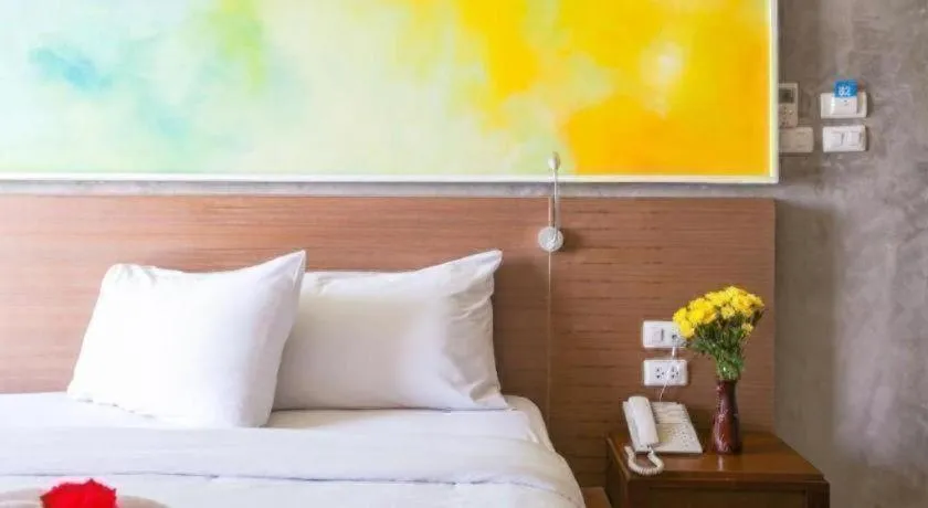 Bed in B2 Sea View Pattaya Boutique & Budget Hotel