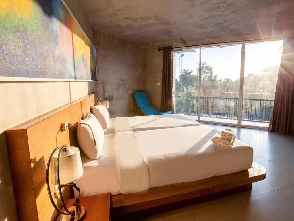 Bed in B2 Sea View Pattaya Boutique & Budget Hotel