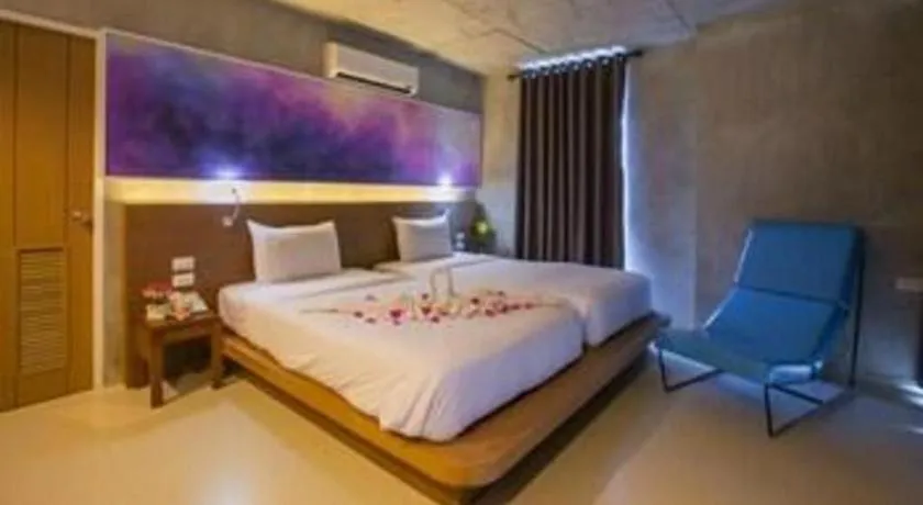 Bed in B2 Sea View Pattaya Boutique & Budget Hotel