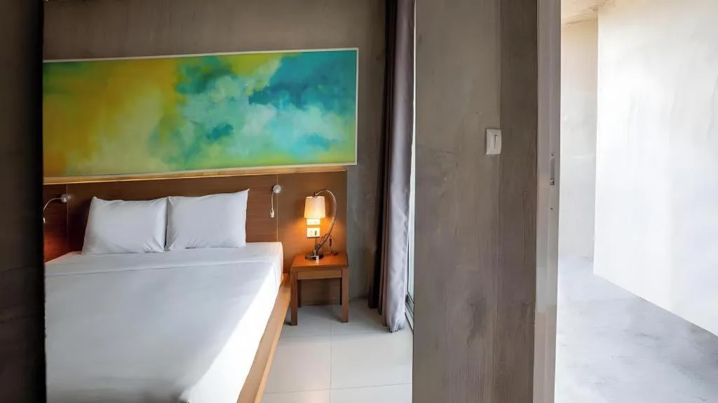 Bed in B2 Sea View Pattaya Boutique & Budget Hotel