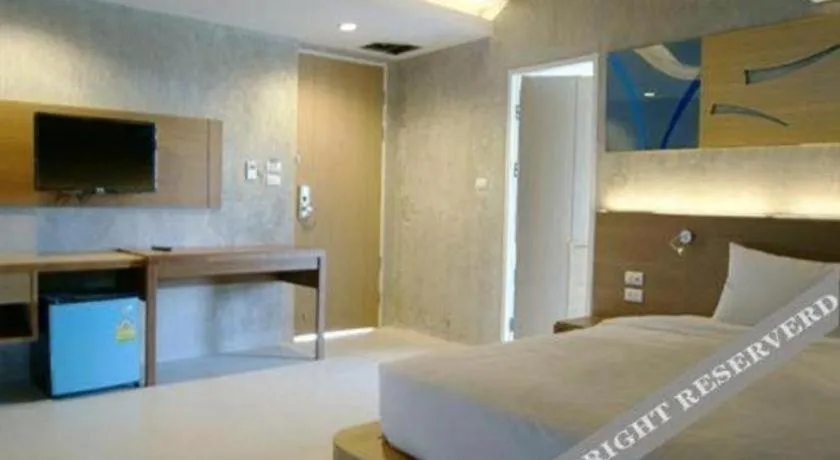 Bed in B2 Sea View Pattaya Boutique & Budget Hotel