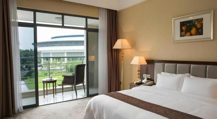 Bed in Kecheng Holiday Hotel