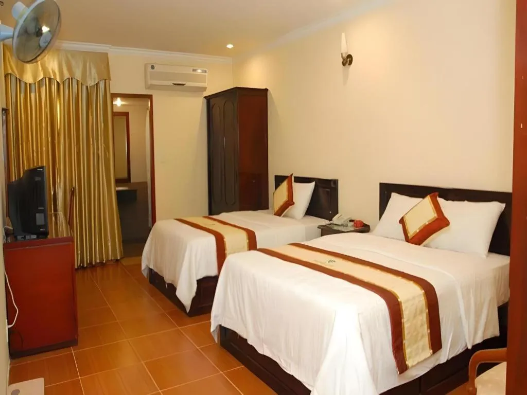 Bed in 7S Hotel Thu Bon Danang