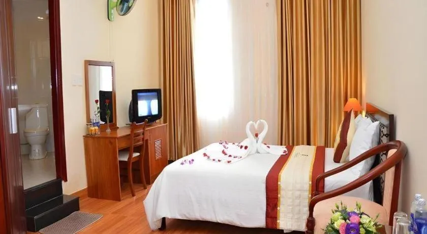 Bed in 7S Hotel Thu Bon Danang