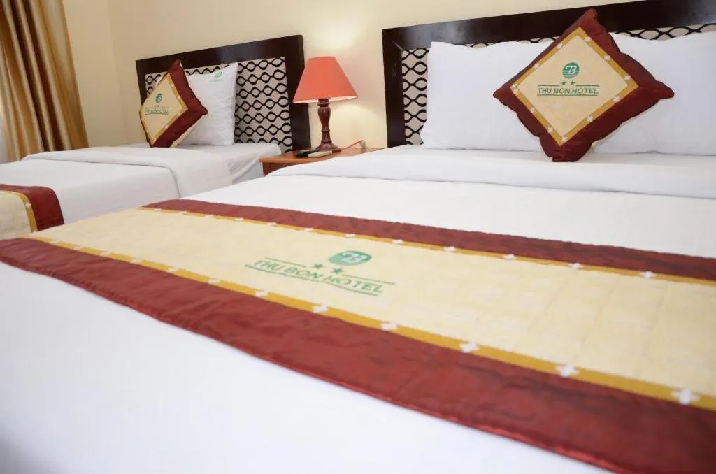 Bed in 7S Hotel Thu Bon Danang