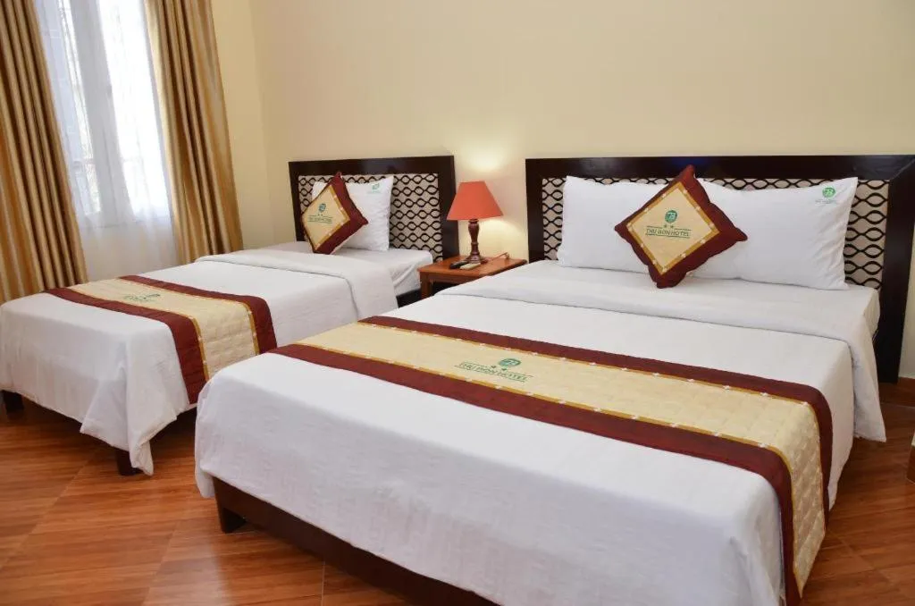 Bed in 7S Hotel Thu Bon Danang