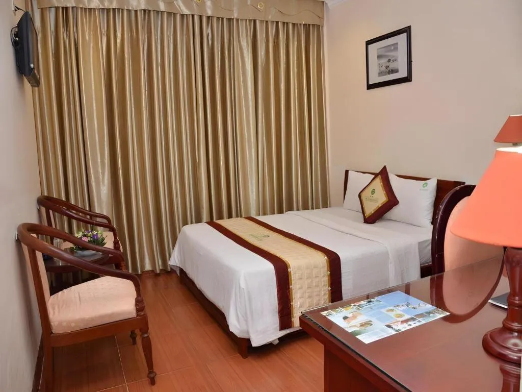 Bed in 7S Hotel Thu Bon Danang