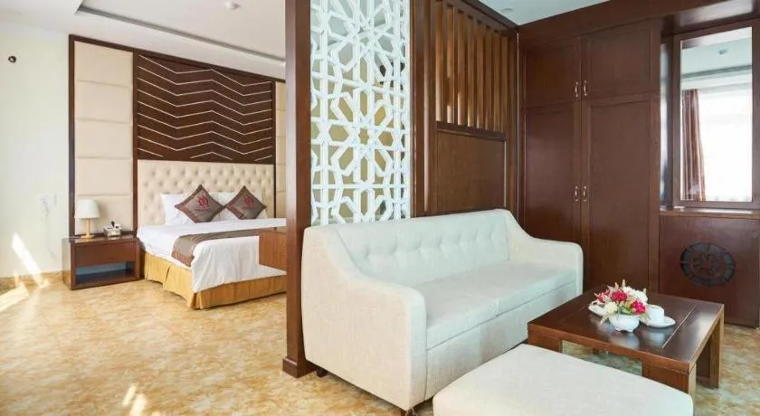 Bed in Thai An Hotel