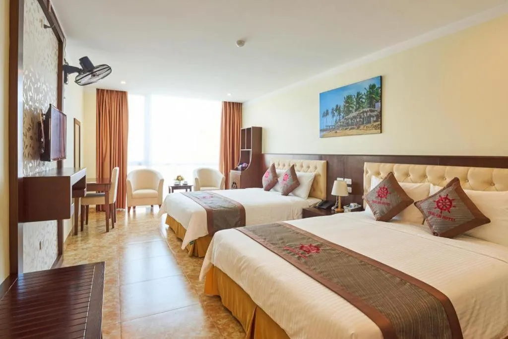 Bed in Thai An Hotel