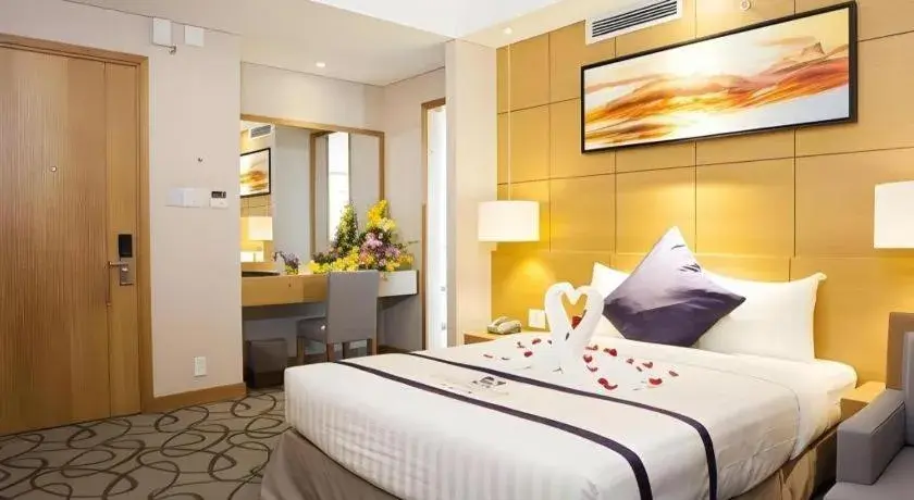 Bed in Iris Hotel Can Tho Bed in Iris Hotel Can Tho