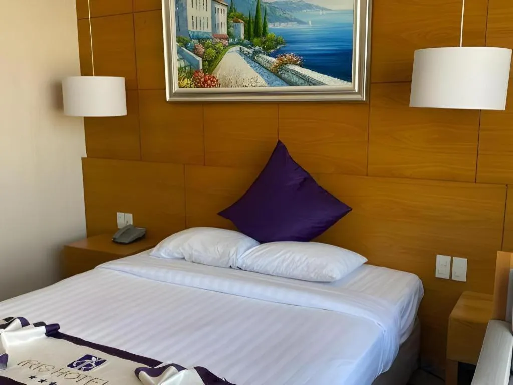 Bed in Iris Hotel Can Tho