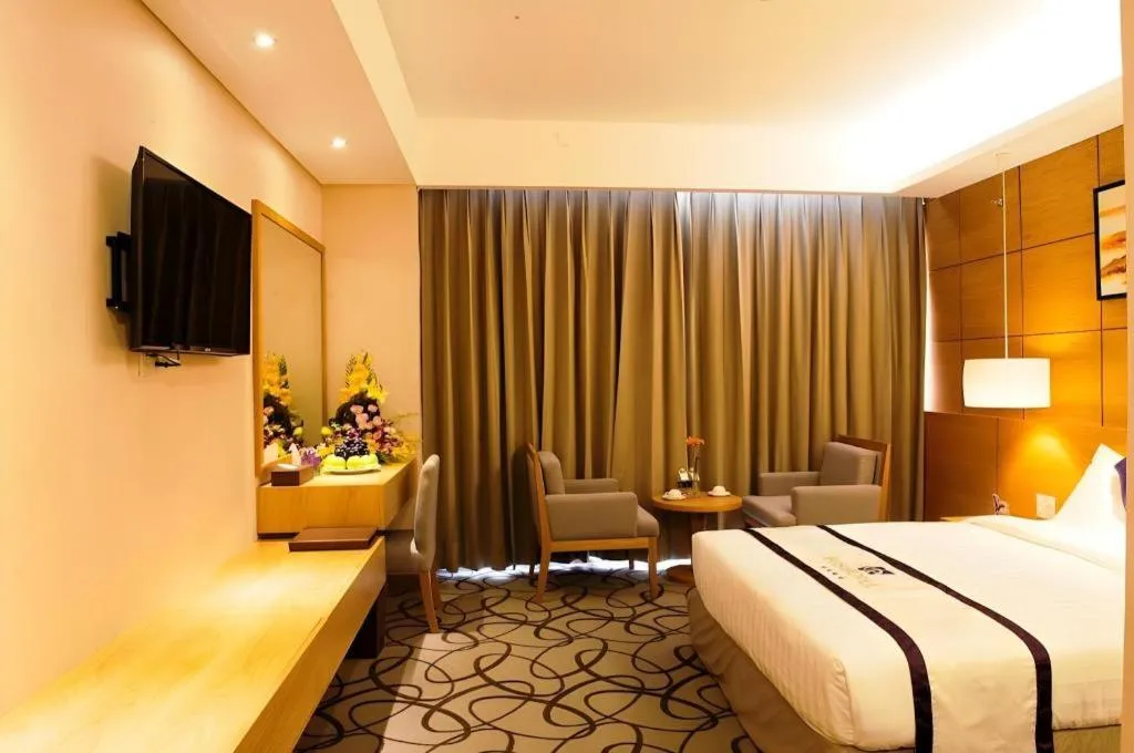 Bed in Iris Hotel Can Tho