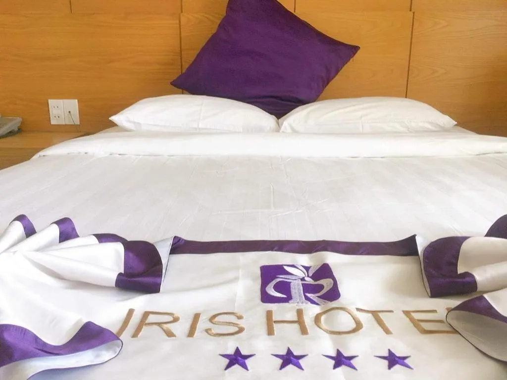 Bed in Iris Hotel Can Tho
