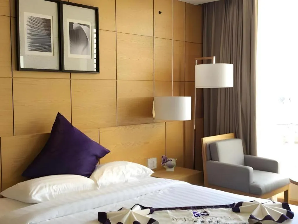 Bed in Iris Hotel Can Tho