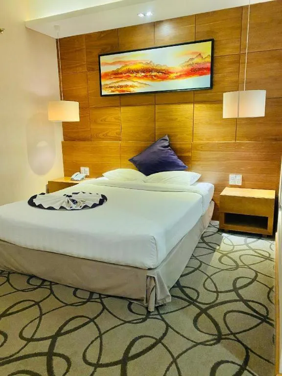 Bed in Iris Hotel Can Tho