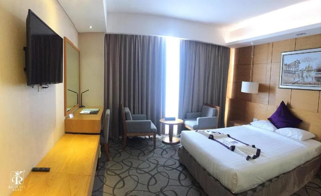 Bed in Iris Hotel Can Tho