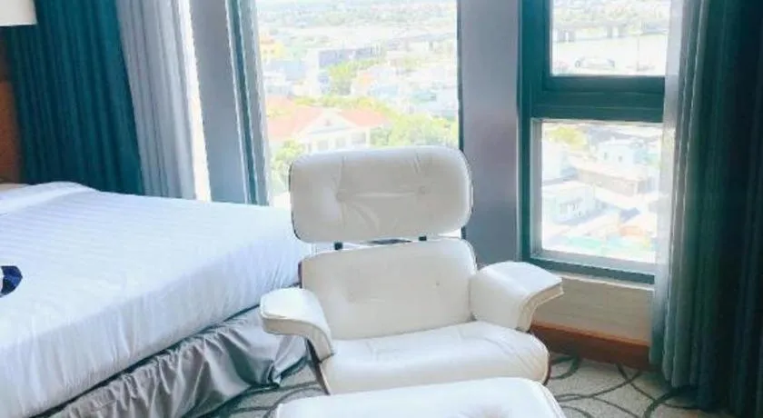 Bed in Iris Hotel Can Tho