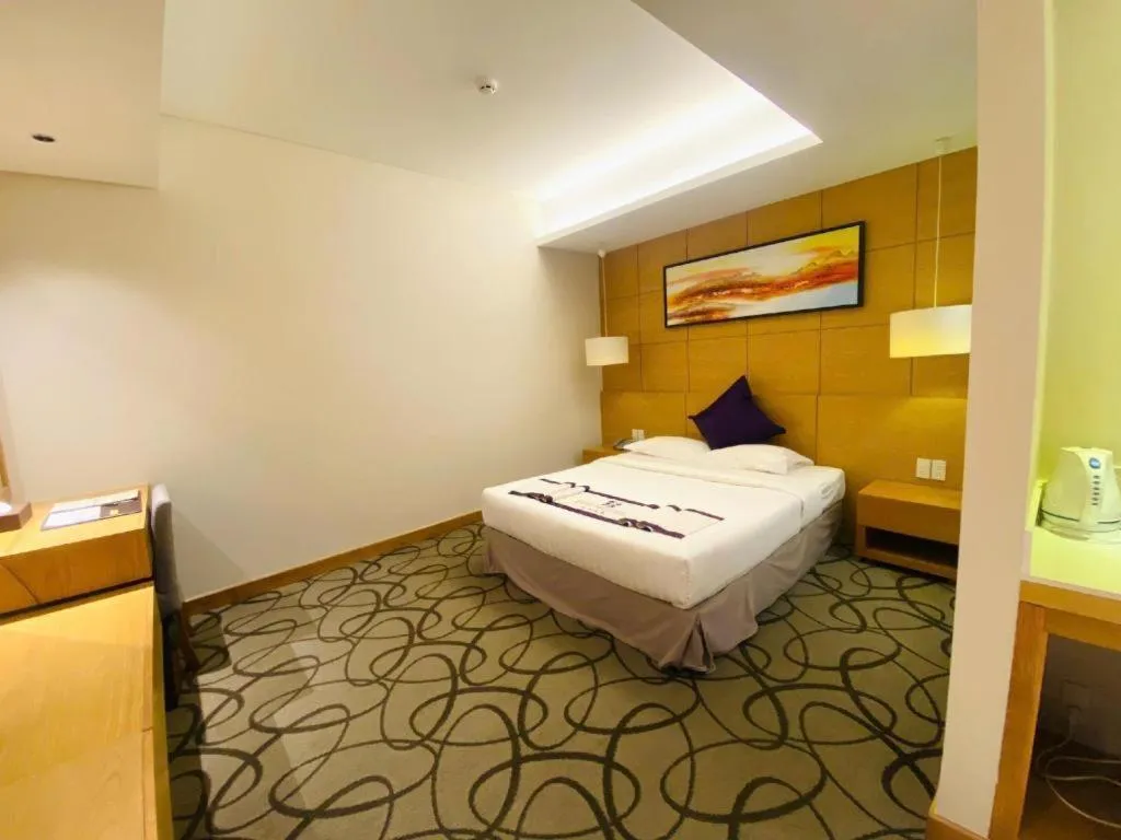 Bed in Iris Hotel Can Tho