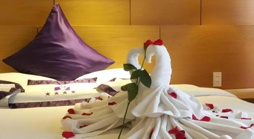 Bed in Iris Hotel Can Tho