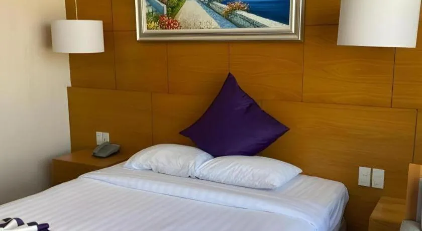 Bed in Iris Hotel Can Tho