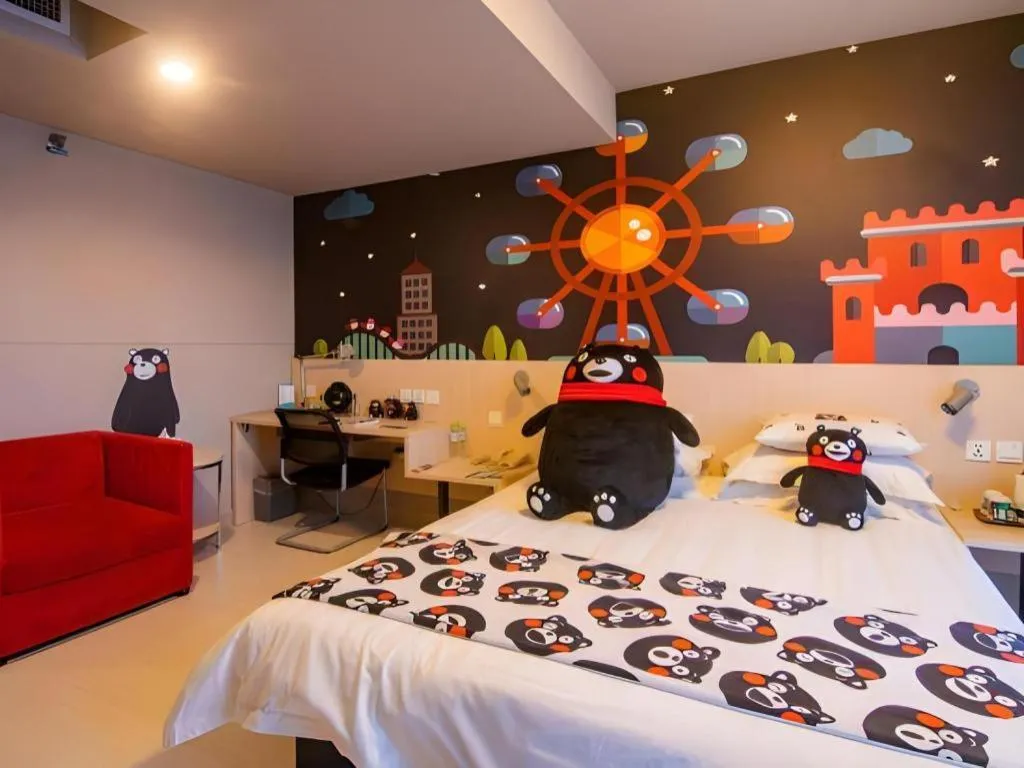 Bed in Jinjiang Inn Weihai Liugong Island Scenic Spot Shopping Market