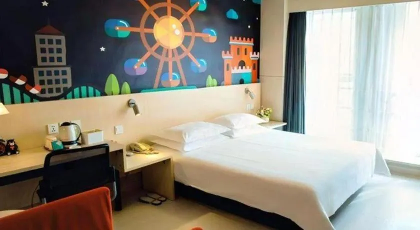 Bed in Jinjiang Inn Weihai Liugong Island Scenic Spot Shopping Market