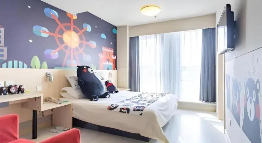 Bed in Jinjiang Inn Weihai Liugong Island Scenic Spot Shopping Market Bed in Jinjiang Inn Weihai Liugong Island Scenic Spot Shopping Market