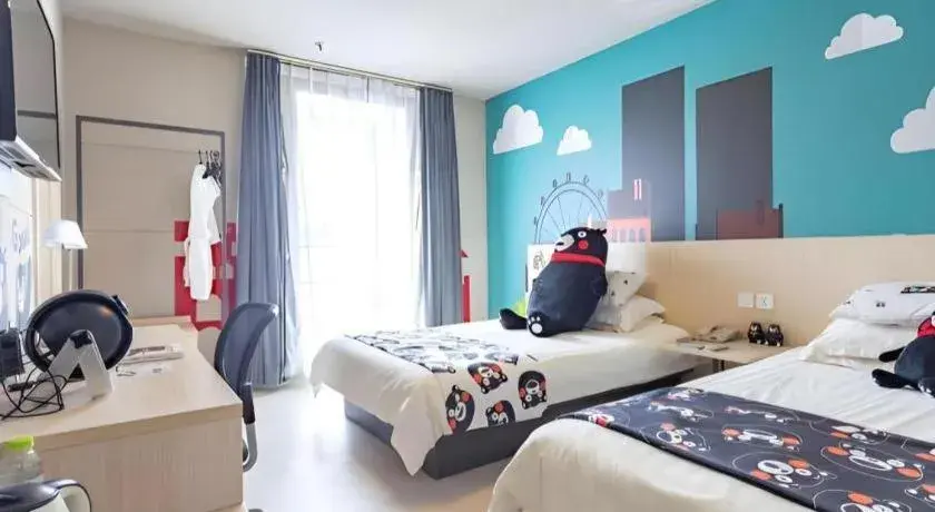 Bed in Jinjiang Inn Weihai Liugong Island Scenic Spot Shopping Market Bed in Jinjiang Inn Weihai Liugong Island Scenic Spot Shopping Market