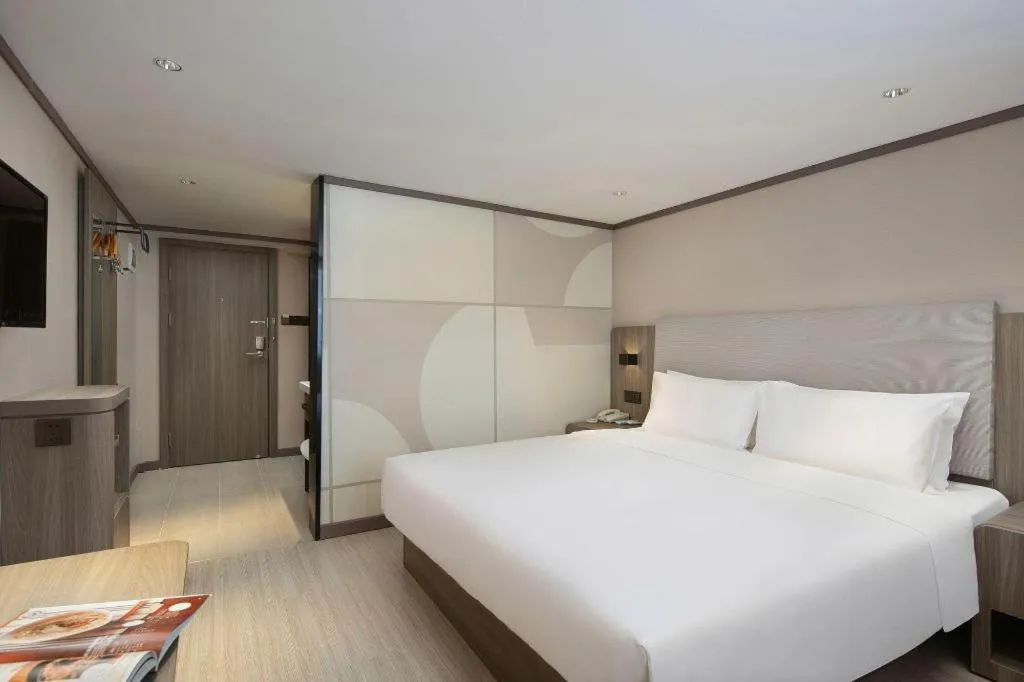 Bed in Hanting Hotel Changsha Xiangya Fu'er Ziyuan Road