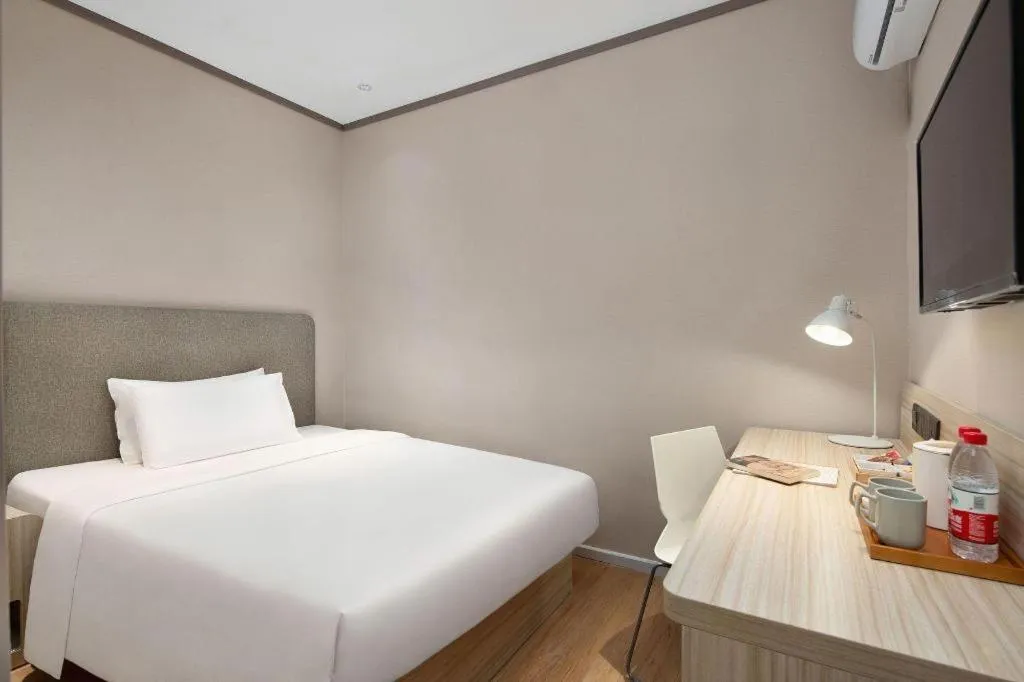 Bed in Hanting Hotel Changsha Xiangya Fu'er Ziyuan Road