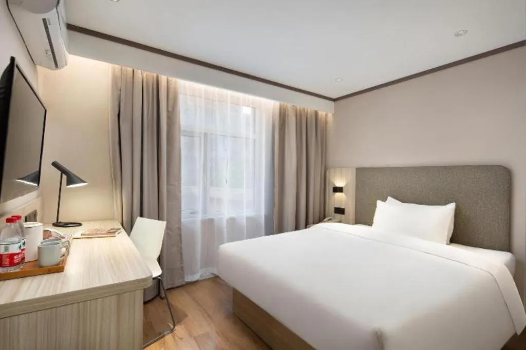 Bed in Hanting Hotel Changsha Xiangya Fu'er Ziyuan Road